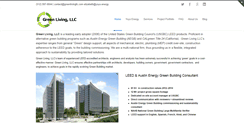 Desktop Screenshot of greenlivingllc.com